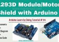 How to use L293d Module motor shield with Arduino 4 How to use L293d Module motor shield with Arduino