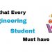 skills needed for engineering student