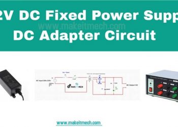220v AC to 12v DC Power Supply Step by Step Project 4 220v ac to 12v dc power supply